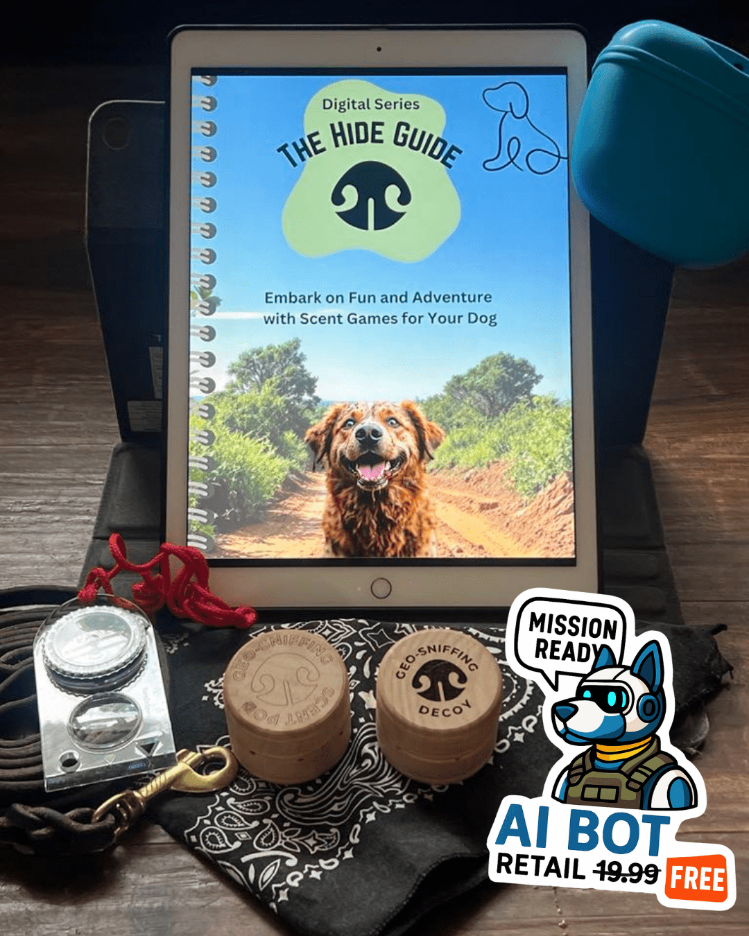 Scent Pod + PDF Training Guide + Free AI Training Bot