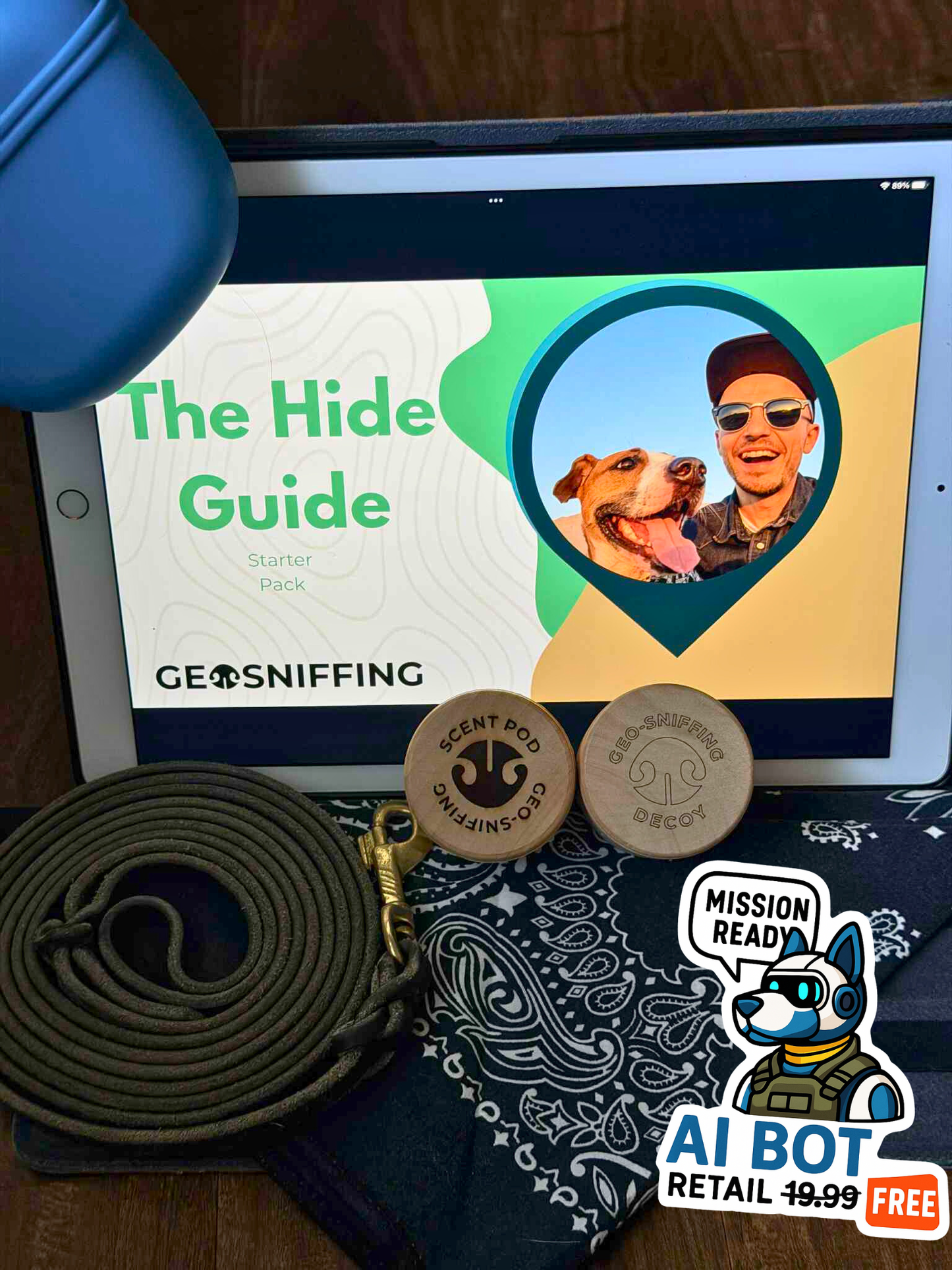 Scent Based Scavenger Hunt Game For Dogs